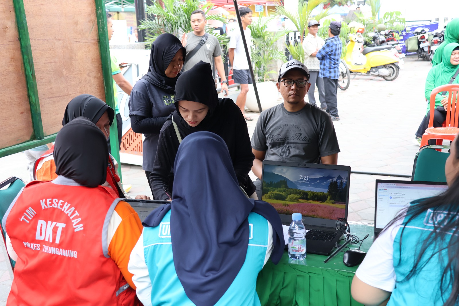Sambut HUT ke-81 TNI, Kodim Tulungagung Gelar Bakti Sosial Kesehatan Gratis